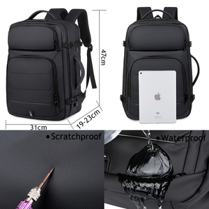 Mochila para Portátil Oxford Impermeable, Multifuncional, con USB, Ligera y Duradera, para Viajes de Negocios - Product Image 2