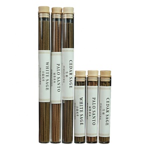 Incienso de Salvia Blanca para el Hogar, Varillas de Incienso de Palo Santo y Cedro para Yoga y Meditación - Product Image 1