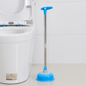 Stantuffo di scarico azionato a mano sblocca servizi igienici lavelli docce lavello wc lavello pistone di scarico in gomma - Product Image 4