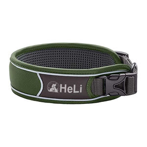 Kalung Anjing Nilon Kustom Tahan Lama Taktis Berbahan Jaring Lembut Berlapis Empuk Bernapas untuk Latihan Luar Ruangan Ramah dengan Logo Karet Kustom - Product Image 2