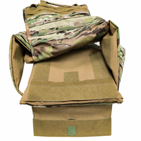 Ensemble tactique multifonctionnel de protection intégrale avec système Molle et plaques BR1/BR1A et kits de protection thoracique et dorsale