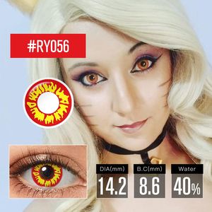 Costume d'Halloween Lentilles <span class=keywords><strong>de</strong></span> <span class=keywords><strong>contact</strong></span> colorées Lentille folle Contacts <span class=keywords><strong>de</strong></span> couleur d'anime Lentille pour les yeux <span class=keywords><strong>de</strong></span> zombie Cosplay - Product Image 5
