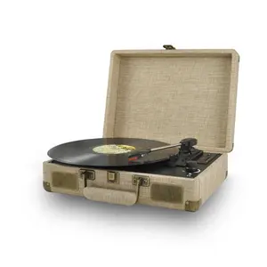 Vinyl Platenspeler Retro Grammofoon Draagbare Gebruikt Thuis Speaker Multifunctionele Vintage Radio Stereo Speaker