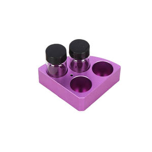 Fan-<b>Shaped</b> Metal Heating <b>Block</b> Module Multi-Hole Test Tube Vial Heating Socket For Magnetic Hotplate Stirrer 3ml 4ml - Product Image 4
