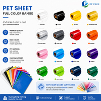Feuilles pour animaux de compagnie 0.5mm feuille de PET transparente rouleau de plastique de qualité médicale feuilles de plastique rouleau de film PET pour l'emballage médical de médicaments
