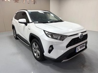 Bon prix pour une voiture d'occasion en bon état Toyota RAV4 2022 2.5L Hybride E-CVT 2WD Édition Elite avec toit ouvrant SUV en stock