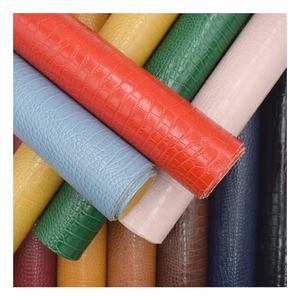 Cuir synthétique PU gaufré de <span class=keywords><strong>crocodile</strong></span> pour la production de sacs et sacs à main chaussures ceinture de <span class=keywords><strong>crocodile</strong></span> - Product Image 1