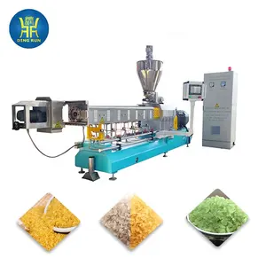 fortified rice manufacturing plant machine instant nutrition artificial rice processing line machinery