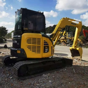 Japan Used Komatsu PC55mr Used Crawler <b>Excavators</b> 5.5 Ton Komatsu PC55mr <b>Machine</b> Equipment komatsu Pc55 with EPA - Product Image 1