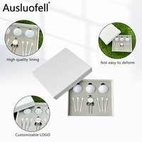 Coffret cadeau accessoire golf avec balle, tee et outil divot, fabricant usine vente directe