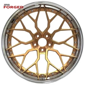 Jantes en alliage d'aluminium forgé concave 6061-T6 super légères 2 pièces 5x112 pour voitures de luxe pour E46 Deep Dish 4 pièces - Product Image 1
