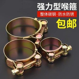 Baolian Hose Clamp Carbon Steel Galvanized Heavy Duty Pipe Clamp For Water Pipe And Hose Repair Replacement - Product Image 2