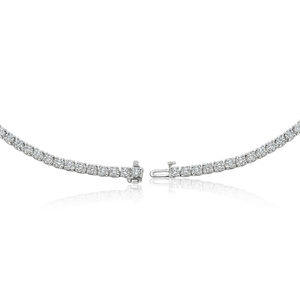 Collar de Cadena de Oro de Lujo con Diamante Cultivado en Laboratorio, Corte Brillante Redondo, Certificado IGI, Joyería Fina, Estilo Unisex - Product Image 1