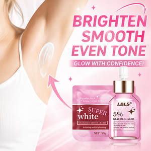 Crema Sbiancante <span class=keywords><strong>per</strong></span> Ascelle con 5% di Acido Glicolico 30g, <span class=keywords><strong>Deodorante</strong></span> <span class=keywords><strong>per</strong></span> Rimozione Macchie Scure, Antitraspirante e Sbiancante - Product Image 4