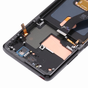 100% testato originale schermo LCD Super AMOLED per <span class=keywords><strong>Samsung</strong></span> per Galaxy S21 Ultra 5G SM-G998B digitalizzatore Full Assembly Frame 1 anno - Product Image 3