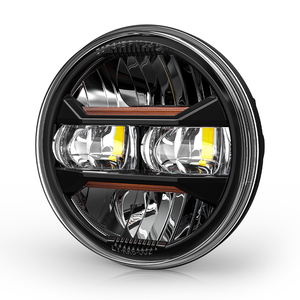 Phare LED de moto de 5.75 pouces de <span class=keywords><strong>prix</strong></span> usine avec l'indication de clignotant pour <span class=keywords><strong>Harley</strong></span> <span class=keywords><strong>Davidson</strong></span> - Product Image 1