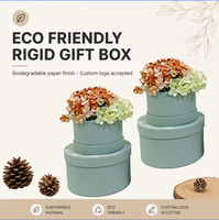 Boîte cadeau réutilisable en carton rigide métallisé haut de gamme en forme de cœur avec logo et pelliculage mat pour boîte à fleurs d'anniversaire