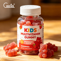 Gummies multivitaminées pour enfants aux saveurs variées, complément alimentaire naturel qui renforce l'immunité et le développement physique