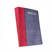 Fabricant, fournisseur en gros, estampage à chaud, couverture souple personnalisée, livre de la Bible pour l'église