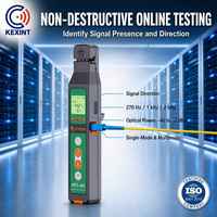 Identificateur de fibre optique portable KEXINT KFI-45 avec OPM, VFL et lumière LED pour la maintenance des réseaux de fibres