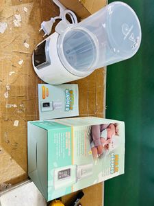 Chauffe-biberon <span class=keywords><strong>électrique</strong></span> sécurisé avec arrêt automatique, <span class=keywords><strong>stérilisateur</strong></span> à vapeur pour lait maternel congelé et préparations infantiles, brosse de nettoyage en plastique incluse - Product Image 3