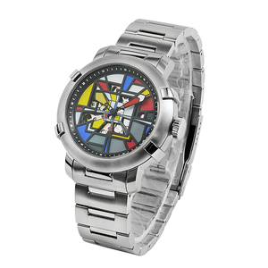 Reloj personalizado de material de acero inoxidable 304, diseño galardonado, reloj para <span class=keywords><strong>hombre</strong></span>, reloj de movimiento NH70 luminoso resistente al agua de 100M - Product Image 2