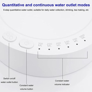 Electric Gallon <b>Pump</b> Desktop Water Dispenser, Rechargeable Water Bottle <b>Pump</b>, Automatic Water Dispenser - Product Image 5