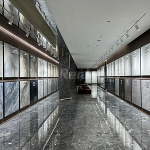 Chine Carreaux de sol finis emmêlés émaillés en gros 1200x1200 blanc pour salon - Product Image 2