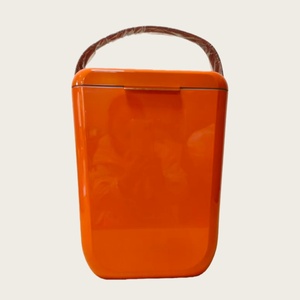 Glacière isotherme réutilisable orange 10L en plastique ABS pour bouteilles hautes, vin, champagne et spiritueux – Garde au frais - Product Image 2
