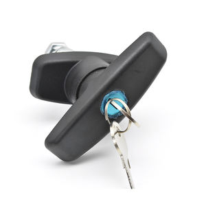 Cerradura de manija en T XK314, cerradura de Puerta De Camión, bloqueo de llave, manija en T Vertical empotrada, suministros de cocina modernos de plástico, bisagras <span class=keywords><strong>pequeñas</strong></span> - Product Image 2