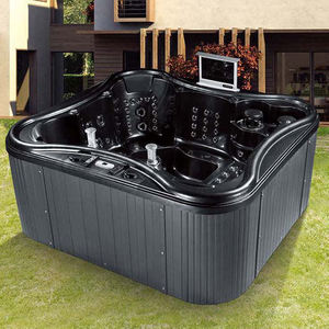 Grote maat 8 persoon familie sex massage hot tub met video tv 1080p hd - Product Image 6
