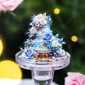 10 pièces/paquet autocollants romantique témoin série Corsage gâteau thème manuel bricolage autocollants décoratifs - Product Image 2