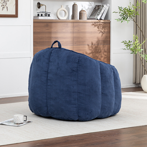 Bean Bag <b>Chair</b> <b>for</b> Adult Teens <b>Comfy</b> Corduroy Living Room <b>Chair</b> Compressed Lazy Couch <b>Chairs</b> with Filler Stock - Product Image 2