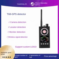 Détecteur anti-caméra et anti-écoute K68 avec suivi GPS, portée de 0,1 à 10 m, alarme par vibration et infrarouge