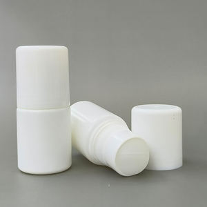 Flacon vide de déodorant de petite capacité 40 ml avec applicateur à bille grande taille, logo personnalisé, flacon roll-on rechargeable, tube corporel - Product Image 3
