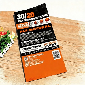 En plastique biodégradables à la nourriture pour animaux sacs nourrir les chiens emballage sacs avec fermeture zip - Product Image 3