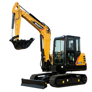 Miniexcavadora China <span class=keywords><strong>de</strong></span> 5t SY55 SY55C, Excavadora Usada <span class=keywords><strong>de</strong></span> <span class=keywords><strong>Segunda</strong></span> <span class=keywords><strong>Mano</strong></span>, Excavadora Hidráulica <span class=keywords><strong>de</strong></span> Orugas - Product Image 1