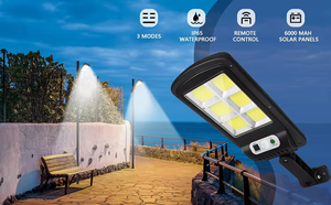 أضواء الشوارع بالطاقة الشمسية في الهواء الطلق مقاوم للماء بمصباح LED الكل في واحد أضواء الشوارع بالطاقة الشمسية للفناء والحديقة - Product Image 5