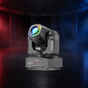 ไฟ LED เคลื่อนที่ได้ 50W สีขาว RGB พร้อมไฟเสริม 15 องศา ลำแสง DMX512 สำหรับงานเวที - Product Image 4