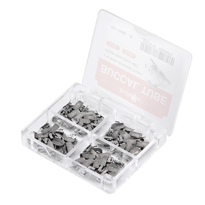 80 adet 1st Molar Bondable ortodontik tüpler Roth/Mbt 018/022 diş bukkal tüpler - Product Image 2