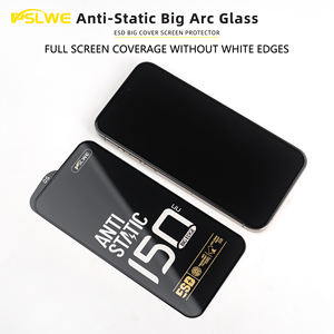 Protector de pantalla Pantallas para OPPO Realme C Series <span class=keywords><strong>C11</strong></span> 15 51 53 55 67 cubierta completa de aluminio alto ESD 150CC película de vidrio templado - Product Image 5