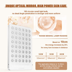 Panel de terapia de luz LED roja portátil Dispositivo de belleza NIR para el hogar Tratamiento de piel <span class=keywords><strong>facial</strong></span> y de cuerpo entero - Product Image 5