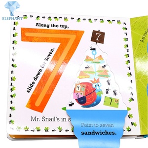 Vente en gros usine : Livre de mémoire pop-up à rabats pour enfants et bébés en carton, impression personnalisée - Product Image 6