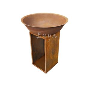 <span class=keywords><strong>Brasero</strong></span> de jardin en acier rond pour barbecue extérieur, foyer à bois, foyer à charbon de bois, <span class=keywords><strong>table</strong></span> de jardin, foyer extérieur avec support - Product Image 6