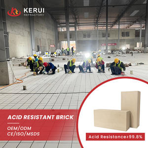 Brique résistante aux acides de haute résistance, brique résistante aux produits chimiques, brique résistante aux acides pour fours - Product Image 2