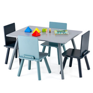 Oem thân thiện với môi có thể điều chỉnh chiều cao ghế bước Phân bằng gỗ <span class=keywords><strong>Toddler</strong></span> <span class=keywords><strong>2</strong></span> trong 1 Montessori cai sữa bảng và ghế Set với bảng đen - Product Image 6