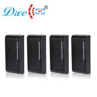 DWECCRF Proximity Door Access Control Wiegand 34 ISO 14443A 13.56MHz RFID NFC Reader Jangkauan Baca 2-10cm Bersertifikasi FCC 15-Bulan