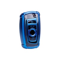 Étui de clé de voiture sans clé en TPU Amazon Mecha pour BM pour 520 525 18i 320i 1 3 5 7 Series X3 M3 M5 Étui de clé de voiture Porte-clé de voiture