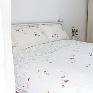 Ensemble de literie moderne en coton 100% 200T imprimé réversible personnalisé pour hôtel et usage domestique, housse de couette, drap plat, taie d'oreiller - Product Image 3