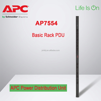 APC AP7554 3680W 16A 230V Switched Zero-U Rack PDU Manajemen Stopkontak Jarak Jauh untuk Server, Switch, dan Perangkat Jaringan